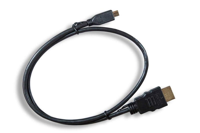[AUSTRALIA] - Cablelera Micro HDMI to HDMI 34AWG 1', Black Color (ZC95B1MM-01) 1ft 
