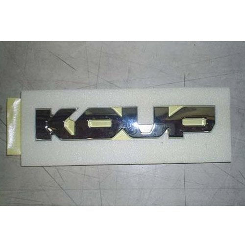 Kia Motors Genuine Rear Trunk KOUP Logo Emblem 1-pc Set For 2008 2009 2010 2011 2012 Kia Forte Koup : Cerato Koup