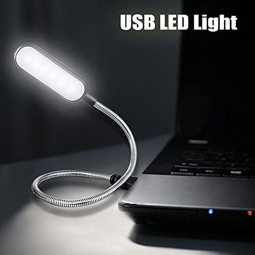 1PC Flexible Mini USB LED,Mini USB LED Light Lamp,USB Light for Laptop, Reading Light,USB Powered LED Light,Portable USB Laptop Light,Blue Blue