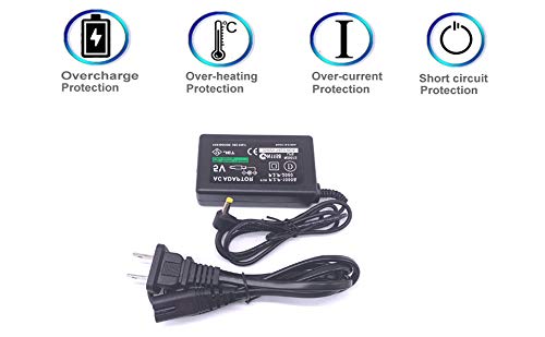 WiCareYo AC Adapter Power Supply Wall Charger for PSP 1000 2000 3000