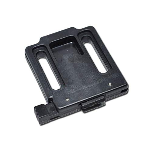 Universal Mount Plate Camera / Light Bracket for NVG Helmet Shroud (Black)