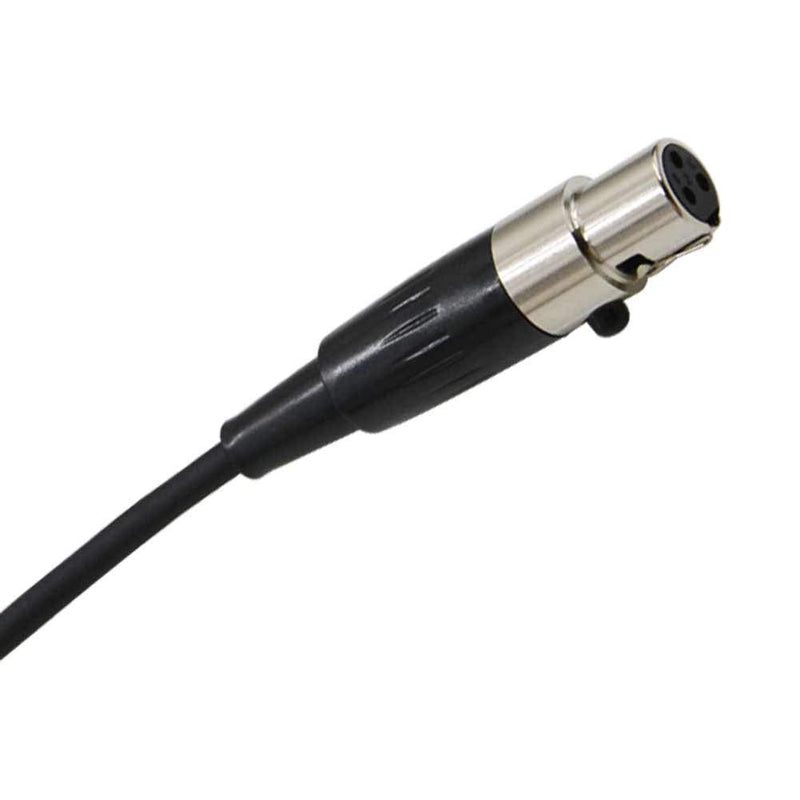 [AUSTRALIA] - BEKER 3 Socket Female Plug to 3 Socket Female Mini XLR Cable XLR Female to Mini XLR Female Audio Cable 3-Pin Mini Connector (TA3F) to 3 Socket Female Lapel Microphone Cable 65CM/25 inch 