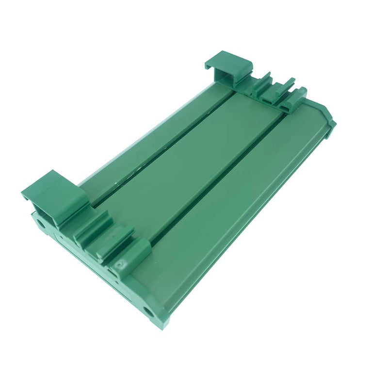 Jienk PCB DIN Rail Mount Carrier, Circuit Board Mounting Holder for 35mm Wide DIN Rail PCB 150mm*72mm