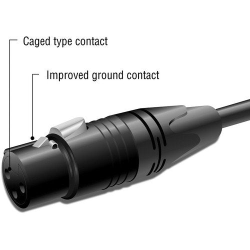 [AUSTRALIA] - Kopul Premium Performance 3000 Series XLR M to XLR F Microphone Cable - 6' (1.8 m) 