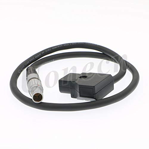 For Anton Bauer Power Adapter Cable for Teradek Bond for ARRI RED D-tap to 0B 2 Pin Male 45cm straight 2 pin male to Dtap