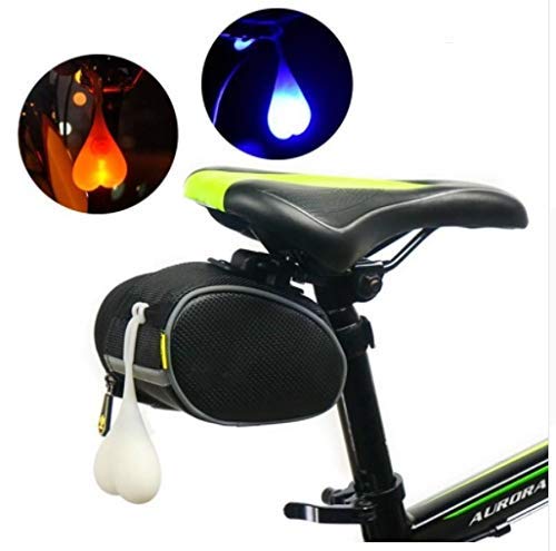 Sandor Intl Bicycle Safety Gear Blinking red LED Light/Night Riding Visibility Bike Hanging Balls Tail Light