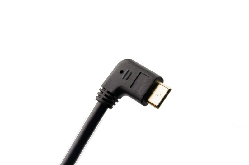 Lanparte HDMI-65 HDMI Cable with 90 Degree Connector (Black)