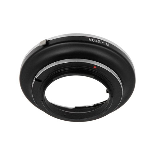 Fotodiox Pro Lens Mount Adapter Compatible Mamiya 645 MF Lenses to Nikon F-Mount Cameras