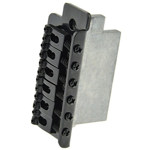 Black Tremolo Bridge for Strat Electric Guitar Set Replacement