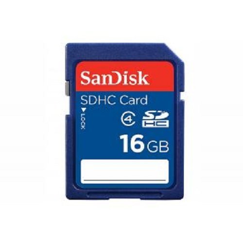 SanDisk Flash 16 GB SDHC Flash Memory Card SDSDB-016G (Label May Change) SD Standard Packaging