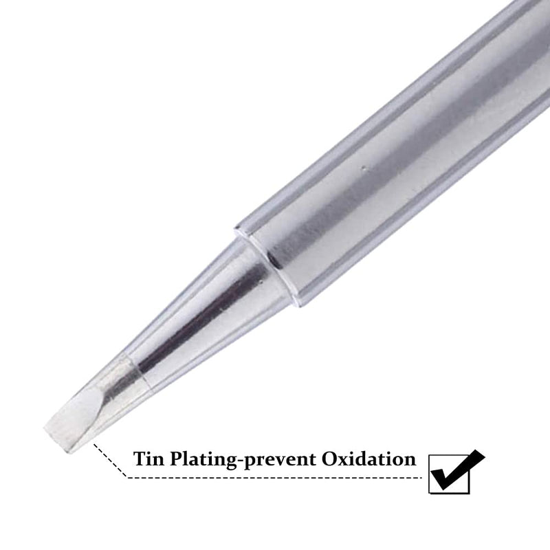 [AUSTRALIA] - Saipe 900M-T Soldering Iron Tips Solder Iron Replacement Tip Soldering Bits Compatible with Hakko, Radio Shack, Atten, Quick, Aoyue, Yihua, Vastar Soldering Station, Welding Equipment & Accessories 900M-T-2.4D 