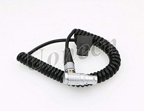 [AUSTRALIA] - Uonecn ARRI Alexa Mini Camera Power Cable Dtap to Right Angle 8 pin Female Spring Cable 