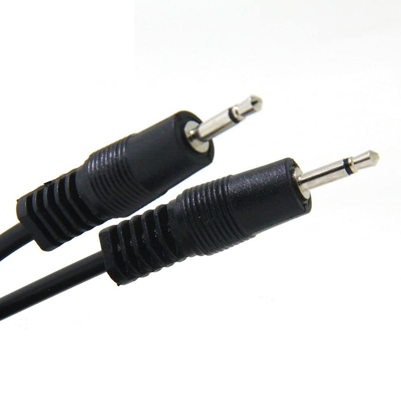 [AUSTRALIA] - Ancable 2-Pack 3.5mm 1/8 TS Male Mini Plug to Male Mini Plug Monaural Mono Audio Cable 3ft - 12V Trigger, IR Infrared Sensor Receiver Extender 3-Feet 