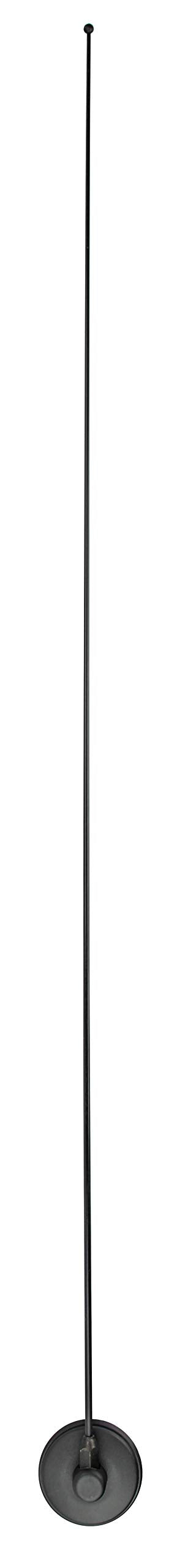 [AUSTRALIA] - DV8 Offroad Full Size Antenna for 1997-2006 Wrangler TJ | 31" Long | Includes New Wiring | Stainless Steel Construction | Black Finish 
