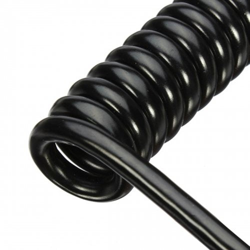 [AUSTRALIA] - Cablecc 90 Degree Right Angled Type Mini HDMI Male to HDMI Male Stretch Spring Cable 4ft Cablecc 