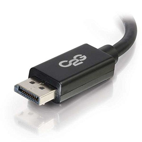 C2G Display Port Cable, 8K, Male to Male, Black, 30 Feet (9.14 Meters), Cables to Go 54425 Male to Male Cable