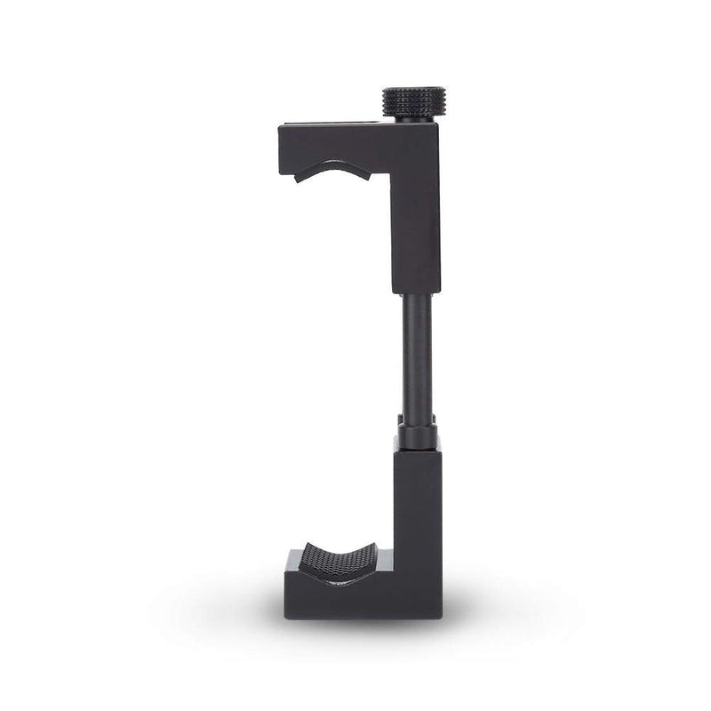 Phone Holder Clamp, Universal Adjustable Smartphone Clip Holder Mount Bracket, Aluminum Alloy Phone Tripod Adapter with Cold Shoe Mount