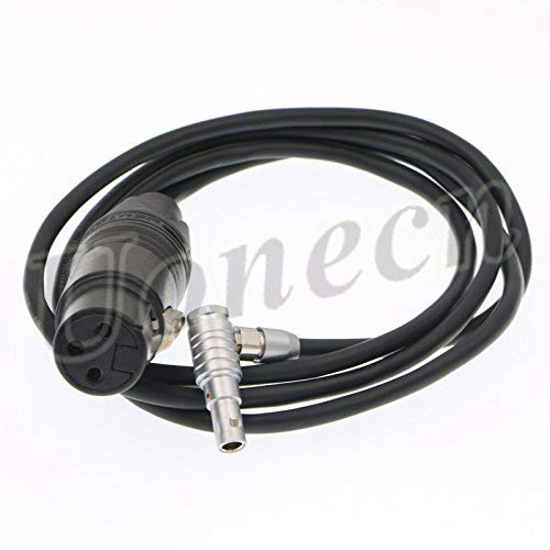 Arri Alexa Mini Audio Cable XLR 3 pin Female Connector to fhg.00b 5 pin Male Plug for Alexa Mini Cable Camera Cable.