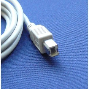 HP Photosmart C7280 All-in-One Photo Printer Compatible USB 2.0 Cable Cord for PC, Notebook, Macbook - 6 feet White - Bargains Depot