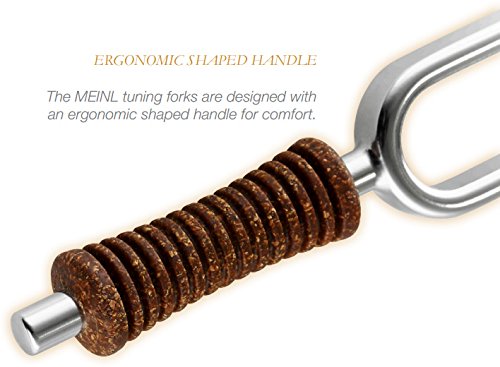 Meinl Sonic Energy Planetary Tuning Fork, Chiron — MADE IN GERMANY — 172.86 Hz / F3, For Sound Healing Therapy, Yoga and Meditation, Premium Nickel-plated Steel with Ergonomic Cork Handle, 2-YEAR WARRANTY (TF-CH)