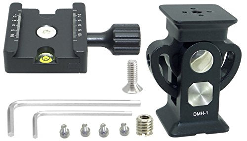 Desmond DMH-01 & 50mm DAC-01 Clamp Tripod Tilt Head Arca-Swiss/RRS Lever Compatible