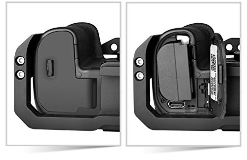 Aluminum Video Camera Cage Stabilizer for Canon EOS R5 R6 Multiple 1/4" 3/8" Screw Mount (Cage)