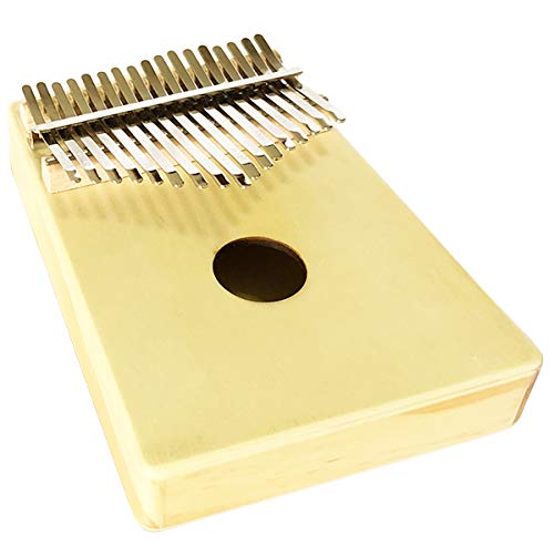 Luvay Kalimba 17 key Thumb Piano, Solid Mahogany Body