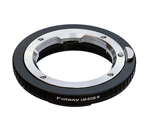 Fotasy Leica M Lens to Canon EOS R Mount Adapter, Leica M EOS R, Leica M RF Adapter, Leica M EOS R Adapter, Leica M EOS RP Adapter, fits Leica M LM Lens & Canon EOS R Mirrorless Camera EOS R/ EOS RP Leica M- EOS R