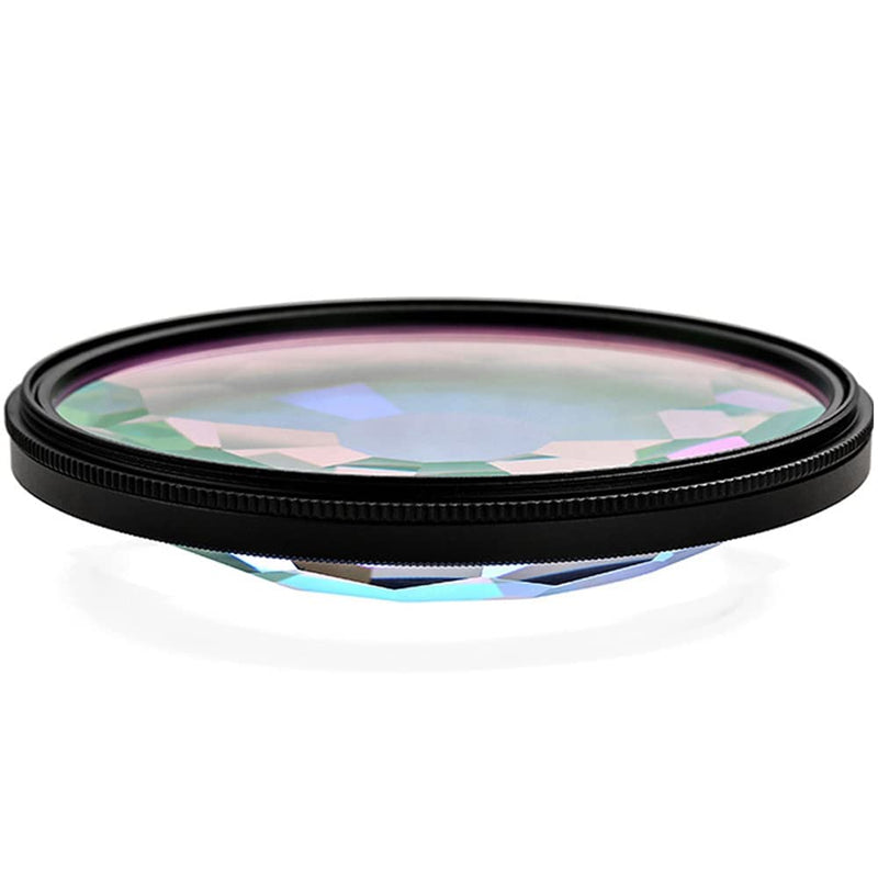 77mm Kaleidoscope Glass Prism Camera Filter Variable Number of Subjects SLR Photography Accessories 77mm Kaleidoscope Glass Prism