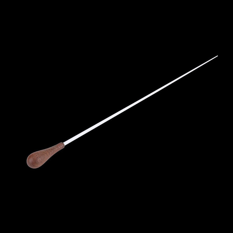 RiToEasysports Music Conductor Baton,Wood Handle 15inch Music Baton FRP Stick for Symphony Leader Choral Director Accessories