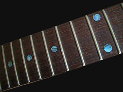 Inlay Sticker Fret Markers for Guitars & Bass - Custom Dots Set - Abalone Blue,F-085CD-BL-AZ