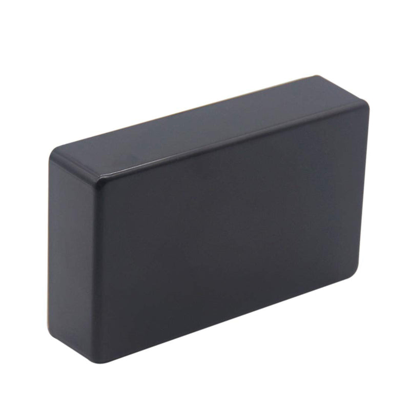 Zulkit 8 Packs Project Boxes ABS Plastic Electrical Project Case Power Junction Box Black 3.94 x 2.36 x 0.98 inch (100 x 60 x 25) 3.94" x 2.36" x 0.98"(8 Pieces)