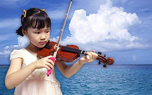 Bright Blue 2-Piece Set: Things 4 Strings Bow Hold Buddies Violin/Viola Teaching Aid Accessory Bright Blue