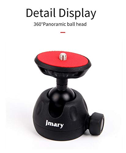 JMARY MT-25 - Table Top Mini Portable Flexible Tripod Stand for Mobile Phones and DSLR & Digital Cameras - Coming with Universal Mobile Phone Holder (MT-25-BLK) MT-25-BLK