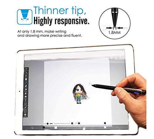 Active Stylus Touch Screen Drawing Writing Pen for Lenovo Yoga 730 720 Mix Miix 720 510 Flex 6 5 2 in 1 Laptop Replacement ( NOT for Window Ink )