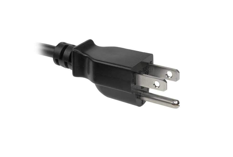 SF Cable 3ft Standard Computer Power Cord NEMA 5-15P to IEC 320 C13-18 AWG Replacement AC Power Cable for PC or Monitor - 125V, 10A 3 ft Black