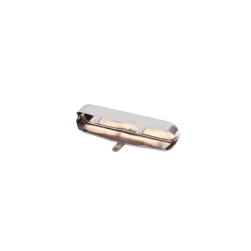 Alnicov Guitar Neck Pickup Cover Metal Sealing Cap for TL Tele Telecaster Style Electric Guitar Chrome