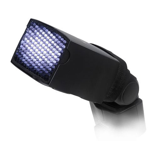 Fotodiox Flash Snoot with 20 Degree Grids, for Nikon SB-600, SB-700, SB-800, SB-900, SB-910 Flash, Canon Speedlite 380EX, 430EX, II, 550EX, 580EX, II, 600EX-RT, Vivitar Flash, Sunpak, Nissin, Sigma, Sony, Pentax, Olympus, Panasonic Lumix Flashes
