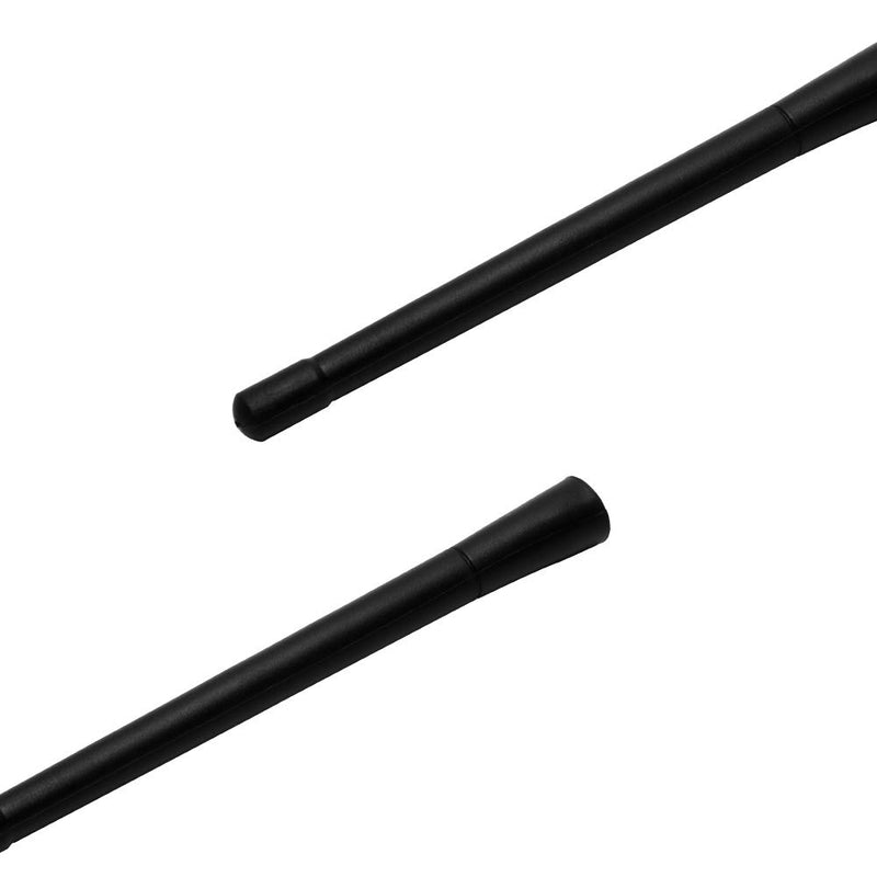 7- inch Short Custom Flexible Rubber Fit Harley Davidson Motorcycle Antenna AM/FM for 1989-2020 Touring Electra Glide Ultra Classic (2 Pack)