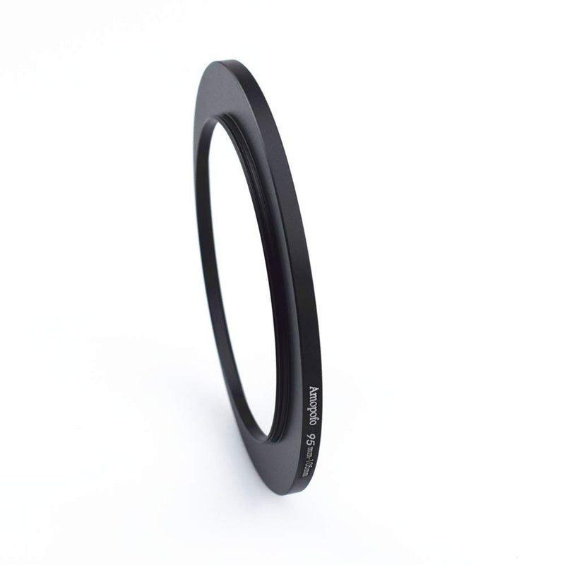 95mm-105mm Metal Ring/95mm to 105mm Step Up Ring for Filters,Made of CNC Machined with Matte Black Electroplated Finish,Compatible with All 95mm Camera Lenses & 105mm Accessories 95 to 105mm Step Up Ring Adapter