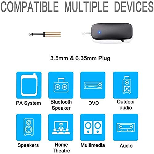 Wireless Microphone Headset UHF, UHF Wireless Mic Headset and Handheld 2 in 1, 165ft Range Voice Amplifier, Stage Speakers, PA System, Suitable for Teacher, Guide