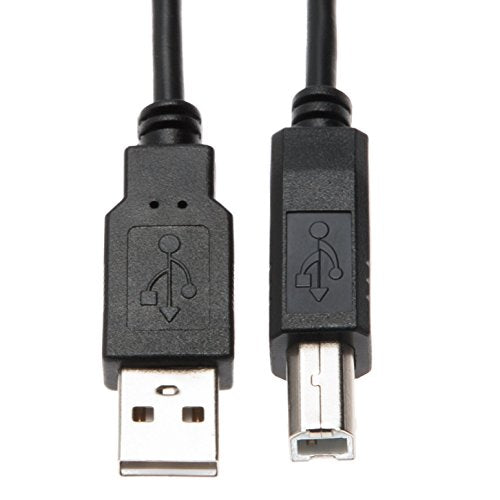 USB B Cable for DJ Midi Controllers, keyboards, samplers, effect pads, Syntesizers Numark, Pioneer, Native Instruments, Traktor, Denon, Akai to MacBook Dell HP 1m 1m/3.2ft