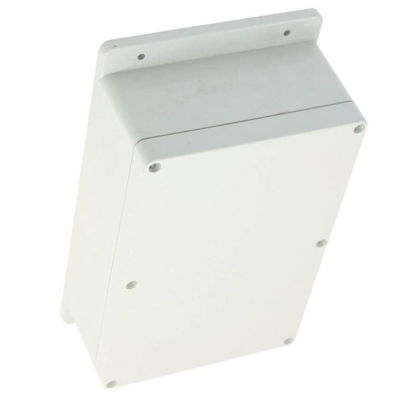 BestTong ABS Plastic Junction Box Dust-Proof Waterproof IP65 Indoor Outdoor Electrical Enclosure Box Universal Project Enclosure with Fixed Ear Grey 230mmx150mmx85mm 9 x 5.9 x 3.3 Inches