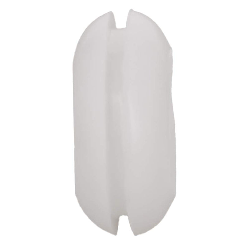 Fielect Rubber Grommet 50Pcs 18mm Inner Dia Oil Resistant Armature Rubber Grommets for Wiring Cable White Hole Dia:18mm