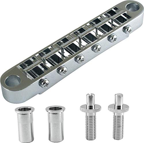 Gotoh Tune-o-matic Bridge Chrome GE103BT (Studs/Bushings Post)