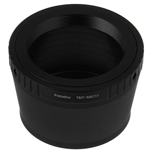 Fotodiox Lens Mount Adapter, T-Mount Lens to Nikon 1-Series Camera, fits Nikon V1, J1 Mirrorless Cameras Standard