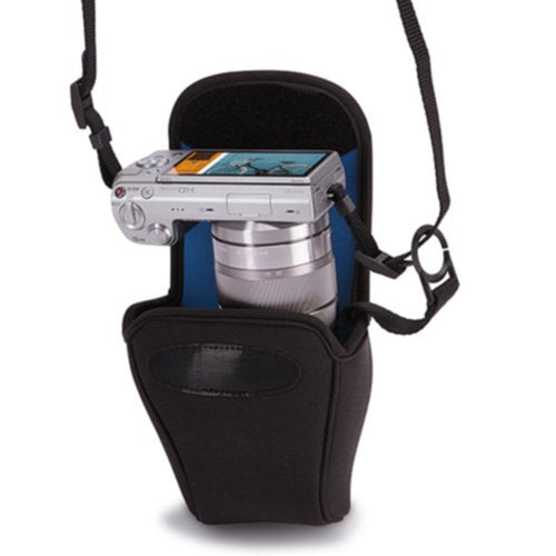 Case Logic CHC-101 Compact System Camera Day Holster (Black) 16.99L x 9.5W x 17.19H cm Black