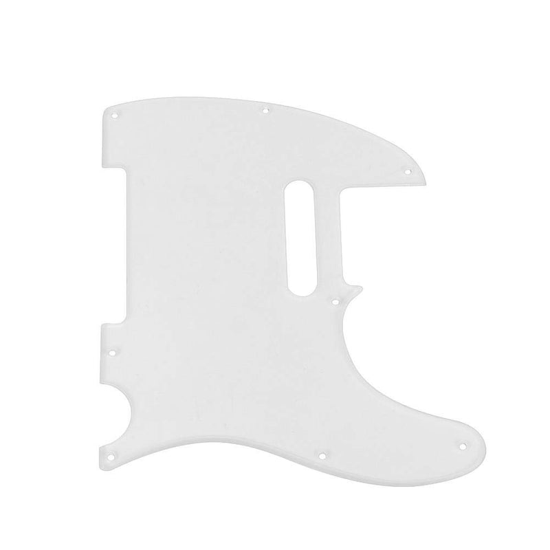 Dilwe Guitar Pickguard, Transparent Acrylic Pickguard with Screws Upgrade Part Compatible with Telecaster TL Style Electric Guitar