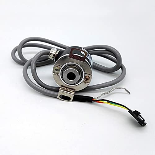 Incremental Optical Rotary Encoder Shaft 8mm Resolution Line Driver 5V Hollow Shaft Rotary Encoder 1024P/R Line Driver 1024P/R