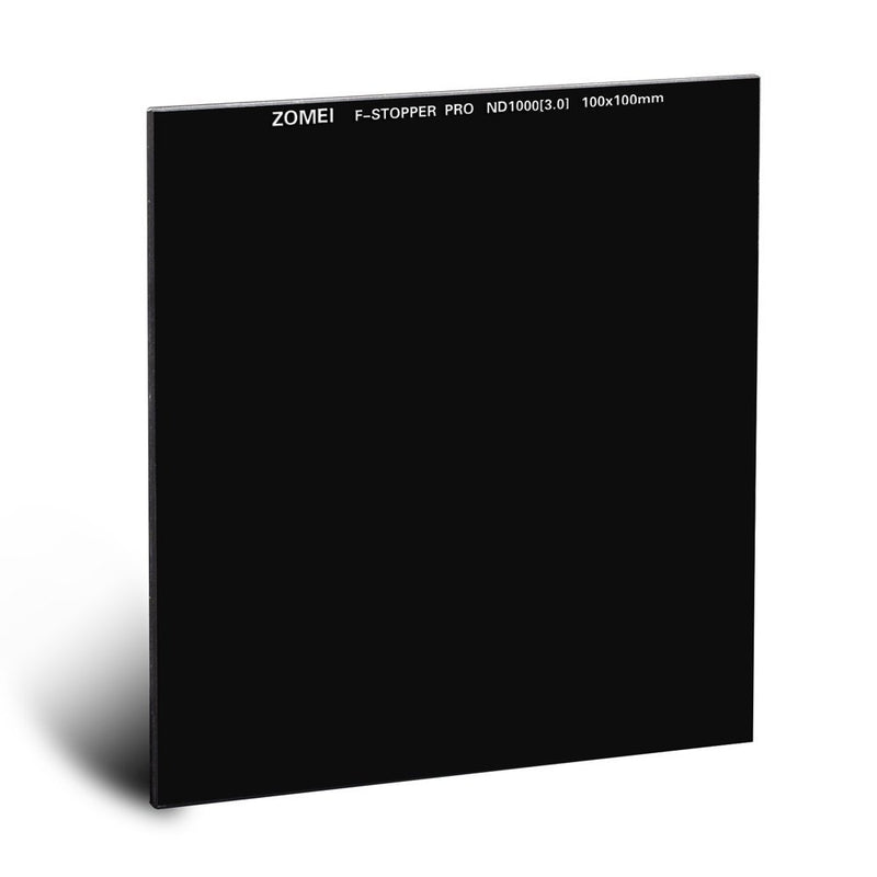 [AUSTRALIA] - ZOMEI Square PRO 100100mm 10 Stop Ultra Slim HD 18 Layer Multi-Coated SHOTT Glass ND 3.0 Neutral Density Gray Lens Filter ND1000 100MM 